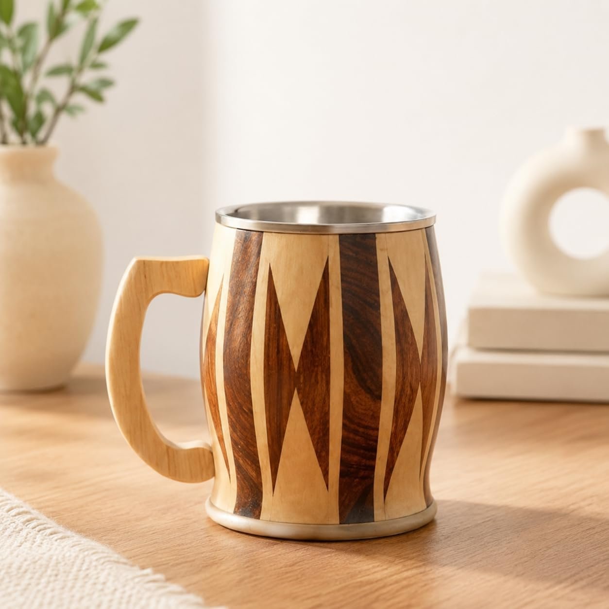 Wooden  mugs
