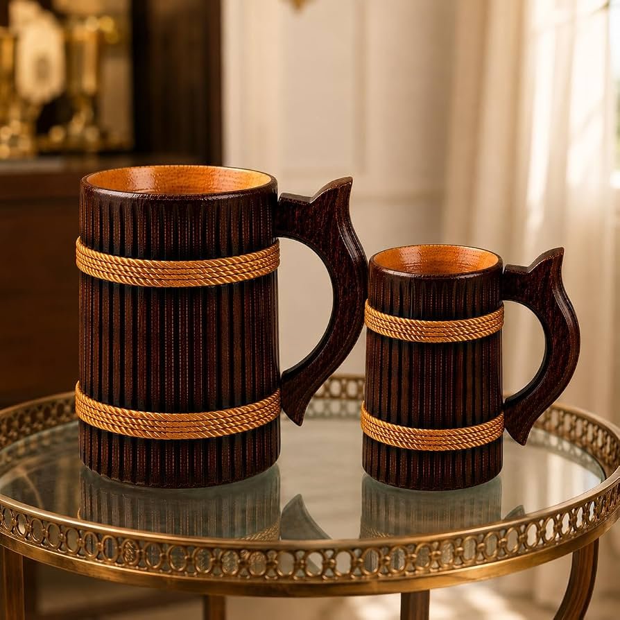Wooden  Mugs