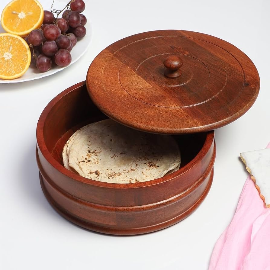 vintage chapati box