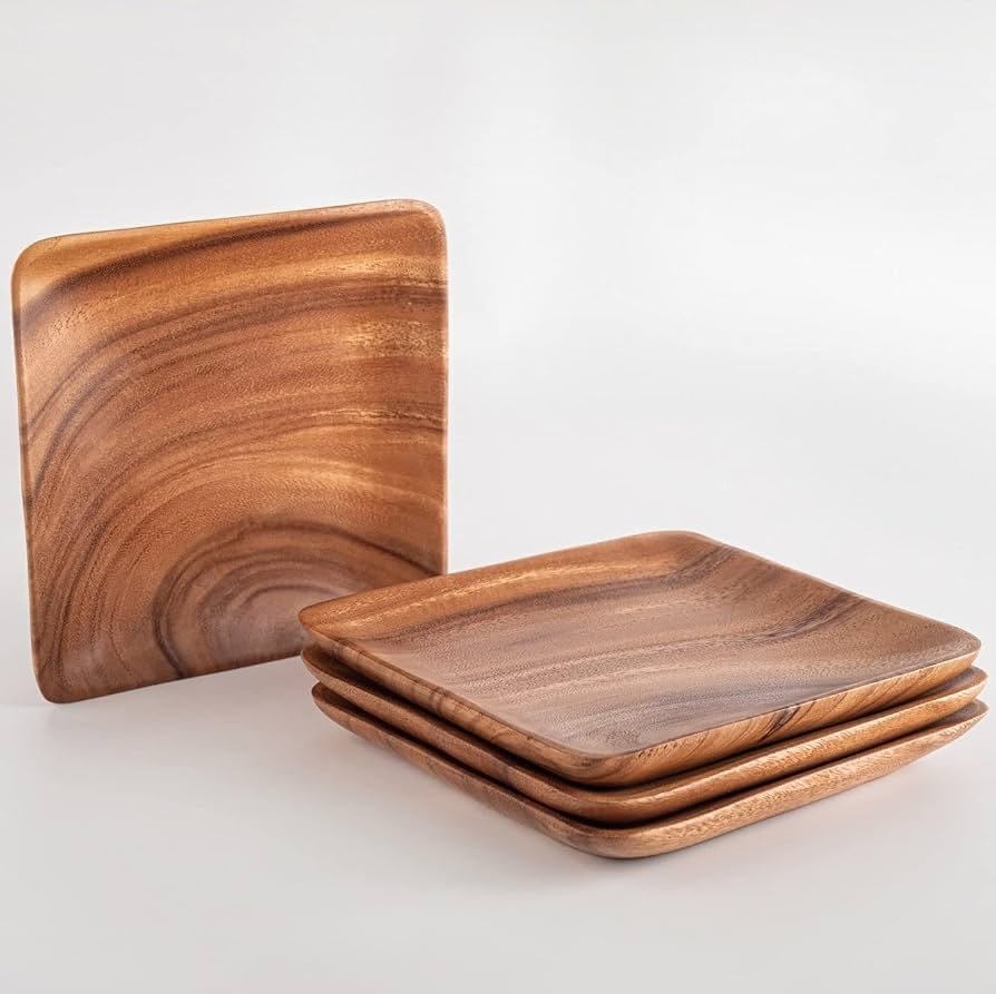 Wooden plate